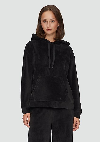 s.Oliver Sweatshirt Kapuzen-Sweatshirt mit Cord-Struktur günstig online kaufen