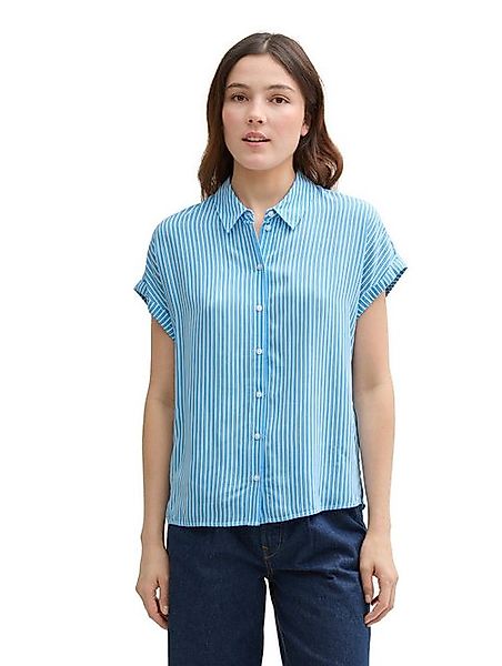 TOM TAILOR Denim Shirtbluse mit weiten Ärmeln günstig online kaufen