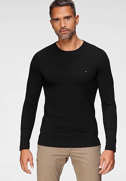 Tommy Hilfiger Langarmshirt "STRETCH SLIM FIT LONG SLEEVE", aus biologische günstig online kaufen