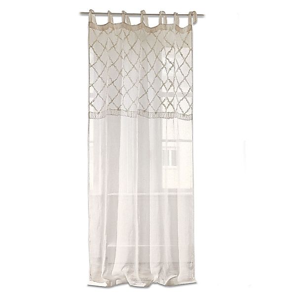 Mirabeau Vorhang Gardine Mistry creme günstig online kaufen
