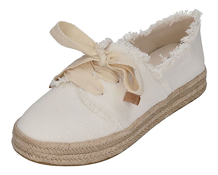 TOMS CAROLINA LACE UP Espadrille White günstig online kaufen