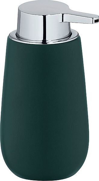 WENKO Seifenspender Badi, (1-tlg), Dunkelgrün, Keramik, günstig online kaufen