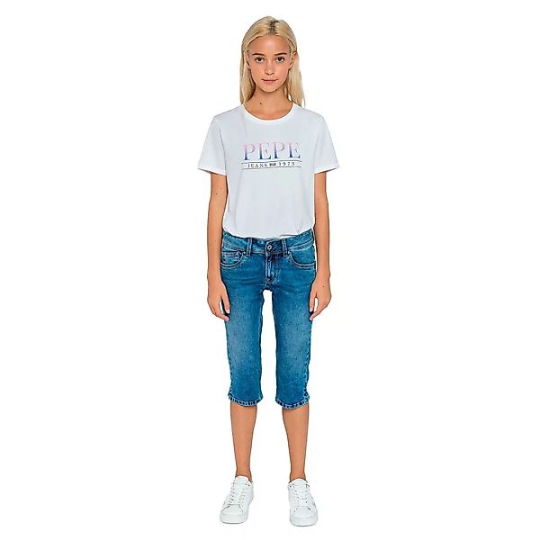 Pepe Jeans Saturn Crop Jeans-shorts 26 Denim günstig online kaufen