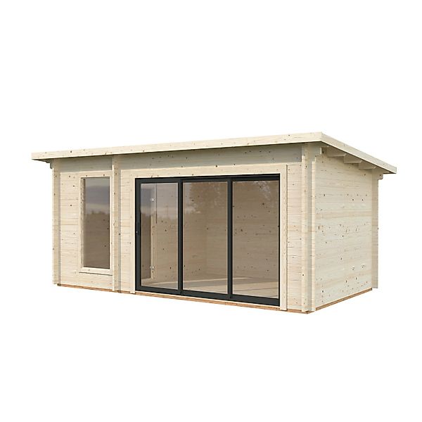 Palmako Sauna Sanna Slide Naturbelassen 500 cm x 270 cm günstig online kaufen