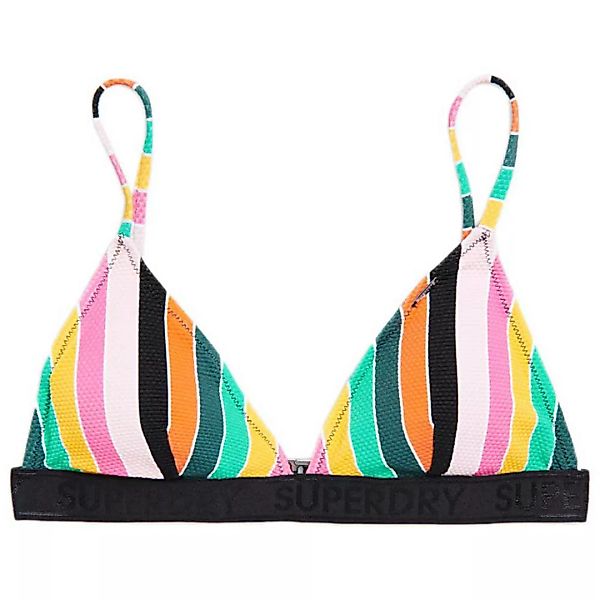 Superdry Vert Stripe Tri Bikini Oberteil M Stripe günstig online kaufen