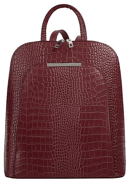 Cluty Cityrucksack, echt Leder, Made in günstig online kaufen