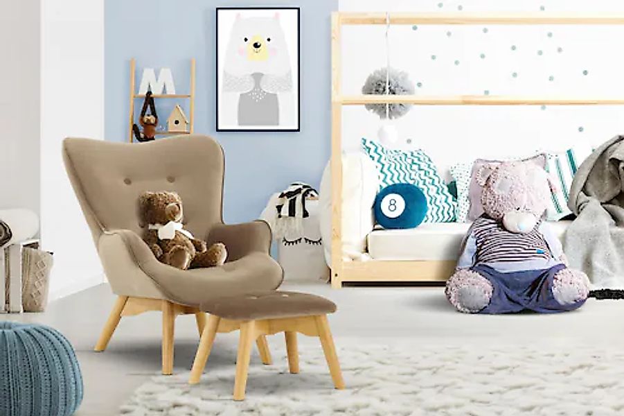 Home affaire Sessel »Duca Mini« in kleiner Ausführung für Kinder günstig online kaufen
