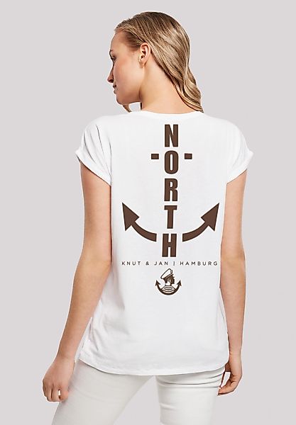 F4NT4STIC T-Shirt "North Anker Knut & Jan Hamburg", Print günstig online kaufen