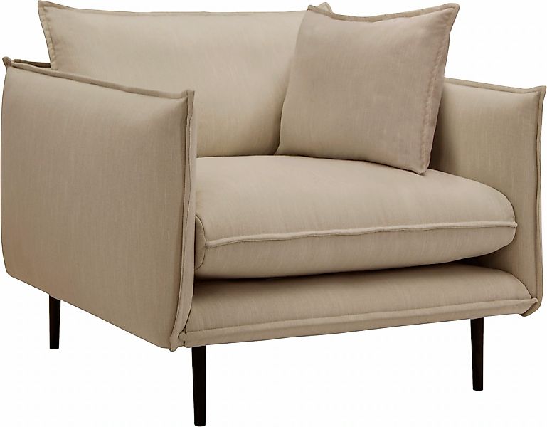 Home affaire 1,5-Sitzer "Somba" mit dickem Keder und eleganter Optik günstig online kaufen