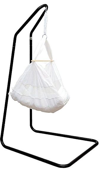 AMANKA Babywippe Baby Federwiege mit Gestell 160cm Hängeschaukel günstig online kaufen