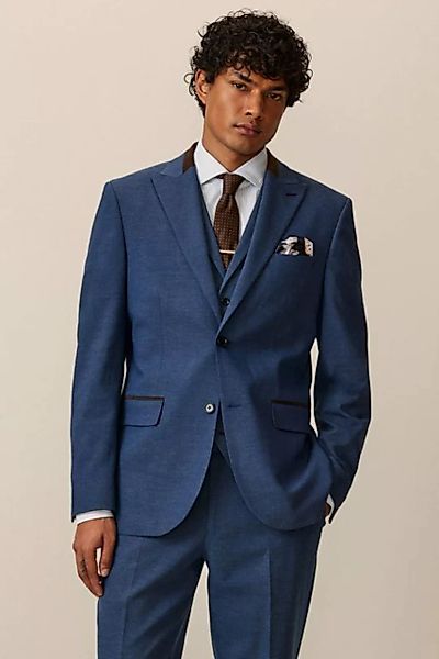 Next Baukastensakko Tailored Fit Anzug mit Fischgratmuster: Sakko (1-tlg) günstig online kaufen