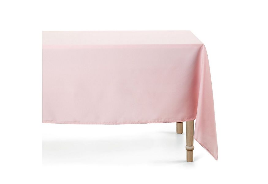 partydeco Tischdecke, Tischdecke rechteckig 180x300cm Polyester Stoff Rosa günstig online kaufen