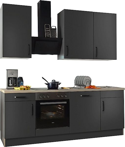 wiho Küchen Küchenzeile "Simi", wahlweise mit E-Geräten, mit verstellbaren günstig online kaufen
