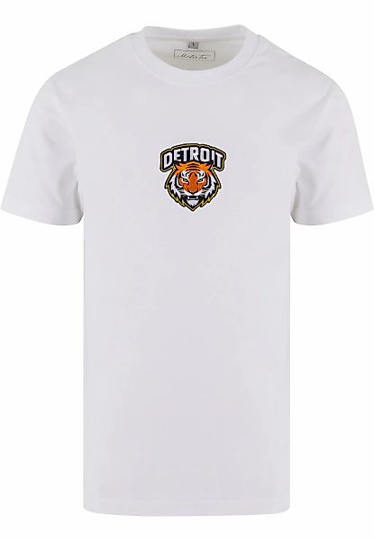 MisterTee T-Shirt "MisterTee Detroit Tiger Head Patch Tee", 1 Stk. günstig online kaufen