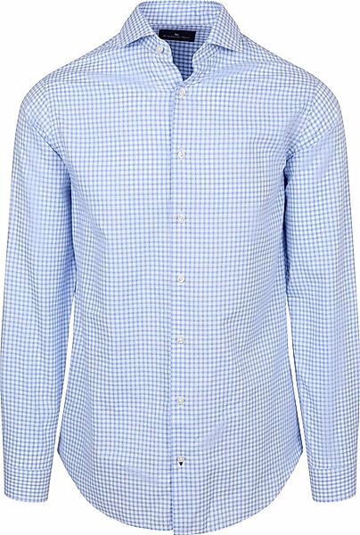 Steppin' Out Hemd Oxford Karos Hellblau - Größe 3XL günstig online kaufen