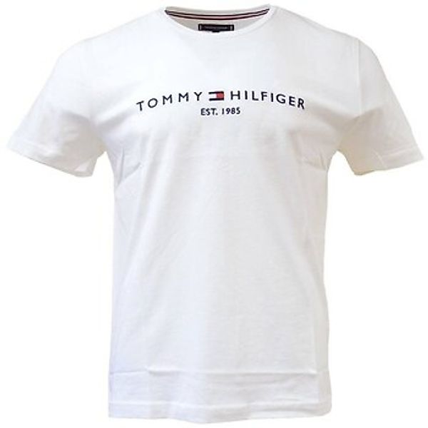 Tommy Hilfiger Logo T-Shirt Weiß - Größe XXL günstig online kaufen