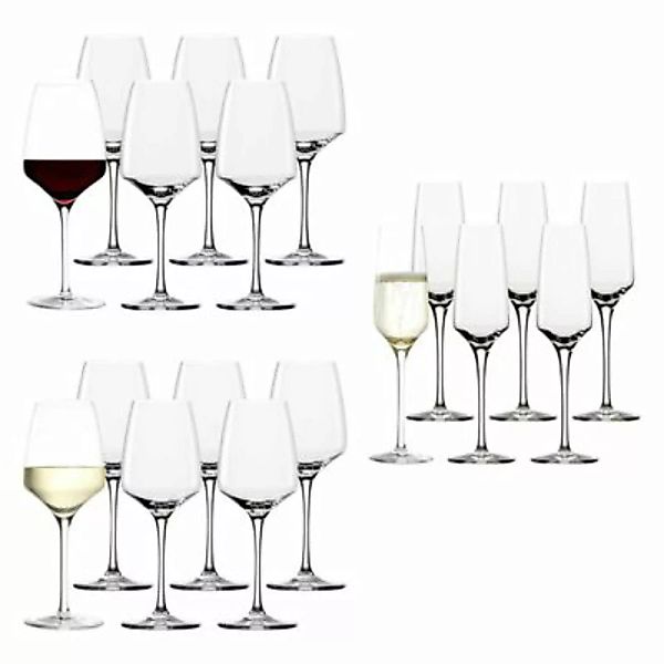 EXPERIENCE Weißwein Rotwein Sekt Gläser 18er Set Trinkgläser transparent günstig online kaufen