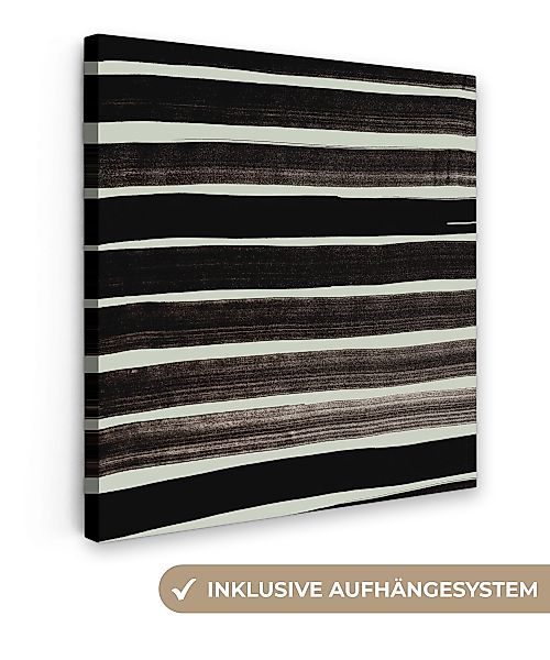 OneMillionCanvasses® Leinwandbild Linien - Dunkel - günstig online kaufen