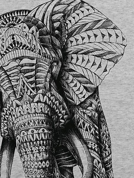 style3 T-Shirt Ink Elefanten elephant zoo günstig online kaufen