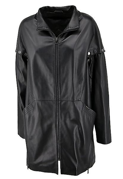 Hollert Wintermantel Ledermantel - Elodie Schwarz günstig online kaufen