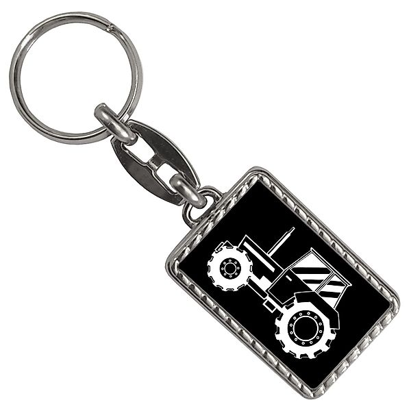 speecheese Schlüsselanhänger Traktor Schlüsselanhänger mit Bordüre günstig online kaufen