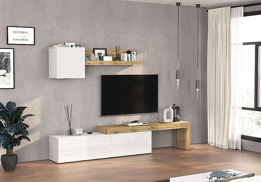 INOSIGN TV-Wand "Chronos TV-Set, Wohnwand – Elemente frei platzierbar, Made günstig online kaufen