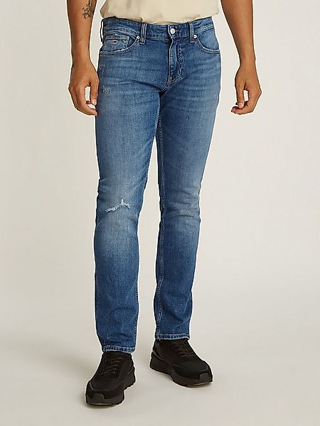 Tommy Jeans Slim-fit-Jeans Scanton Slim Denim mit Logostickereien günstig online kaufen