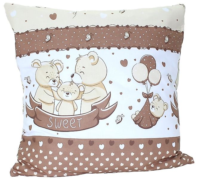 Primawela Kissenbezüge Baby Kinder Kissenbezug 80 x80 cm Kissenhülle Bezug günstig online kaufen