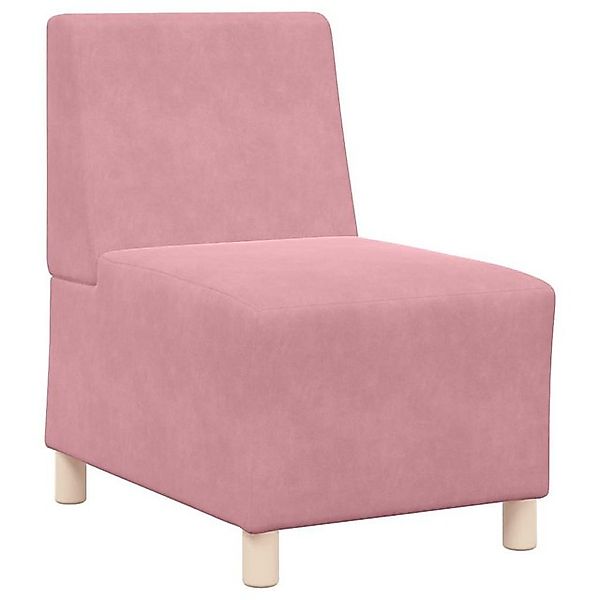 vidaXL Sofa Sessel Rosa 55 cm Samt günstig online kaufen