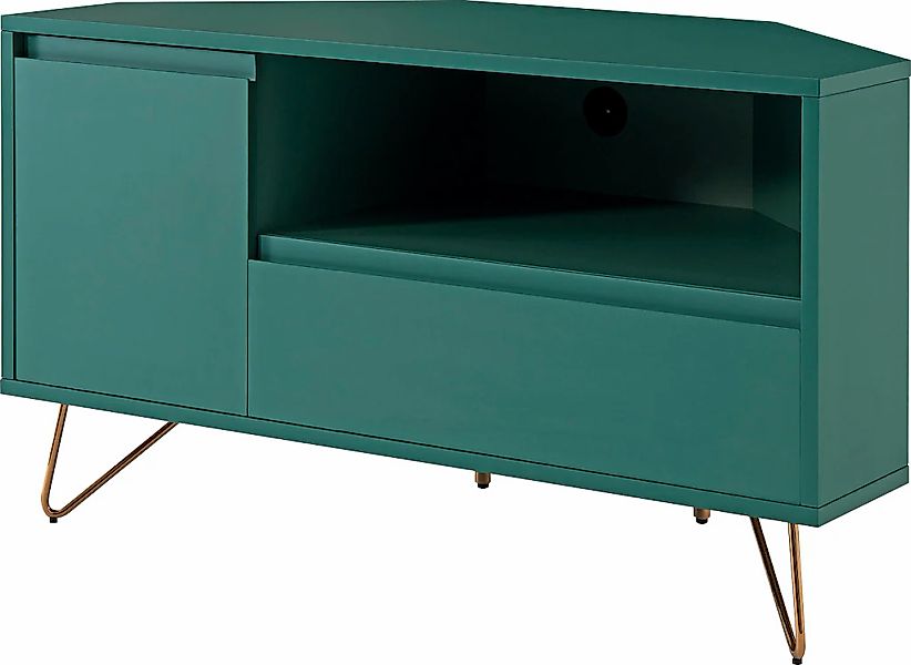 SalesFever TV-Board "Bolton Moderne TV-Eckkommode", Push to Open Funktion, günstig online kaufen
