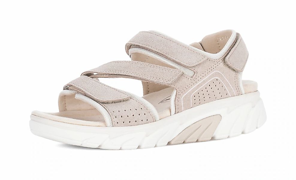 rollingsoft Sandalette Keilabsatz, Riemchensandale mit Lochmuster und Ziern günstig online kaufen