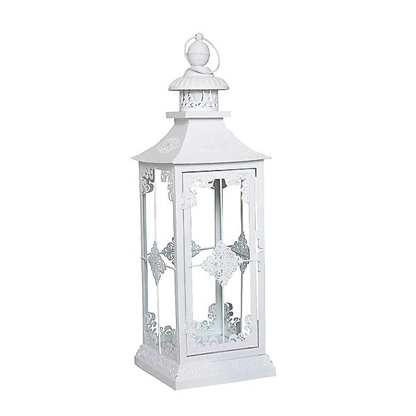Grafelstein Kerzenlaterne Laterne CHALET weiß shabby günstig online kaufen
