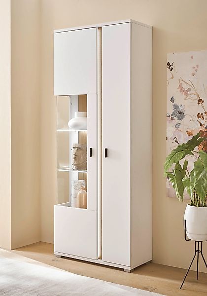 INOSIGN Vitrine "LONG ISLAND, Stauraumvitrine", (1 St.), in moderner Trendf günstig online kaufen
