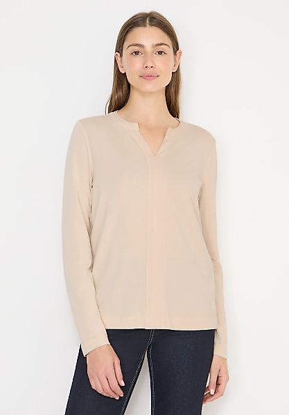 Cecil Langarmshirt aus Baumwolle mit Stretchante günstig online kaufen