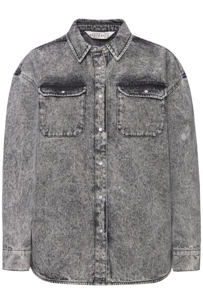 Studio Untold Hemdbluse Jeanshemd oversized Vintage günstig online kaufen