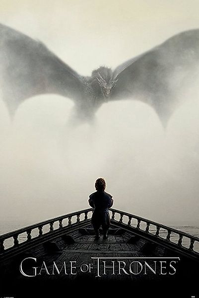 PYRAMID Poster Game of Thrones Poster A Lion & A Dragon 61 x 91,5 cm günstig online kaufen