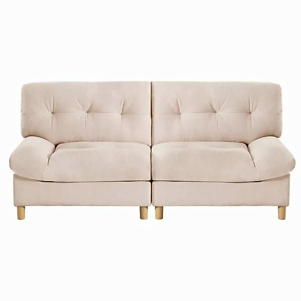 MODFU Sofa Modernes Luxuriöses Sofa,Polstersofa,Teddy-Samtstoff, Luxuriöses günstig online kaufen