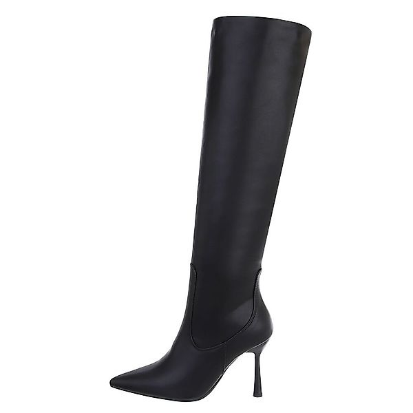 Ital-Design Damen Elegant High-Heel-Stiefel (81809994) Pfennig-/Stilettoabs günstig online kaufen