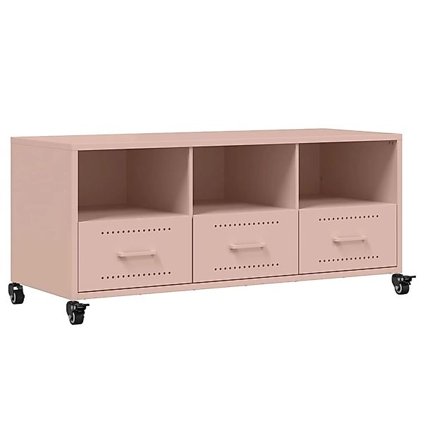 vidaXL TV-Schrank Rosa 100,5x39x43,5 cm Stahl 846693 günstig online kaufen