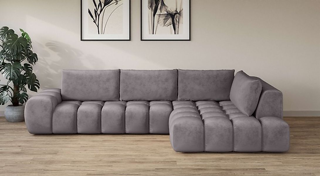 INOSIGN Ecksofa »AZITA klein, L-Form, elegant und bequem Designsofa«, lose günstig online kaufen