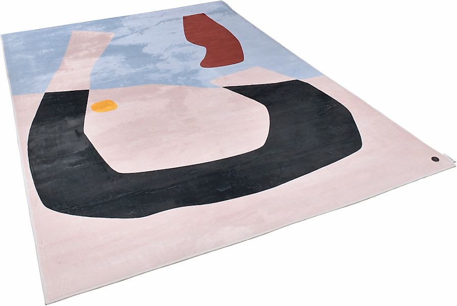 TOM TAILOR HOME Teppich »Shapes - ONE«, rechteckig, 5 mm Höhe, Kurzflor, be günstig online kaufen