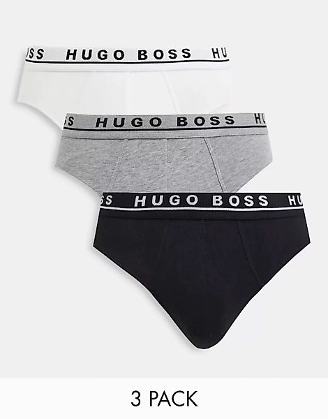 BOSS – Bodywear – Mehrfarbige Unterhosen, 3er-Pack günstig online kaufen