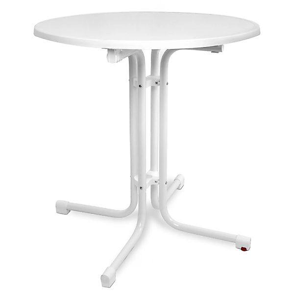 Beautissu Bistroni Bistrotisch Ø70xH70cm Weiß günstig online kaufen