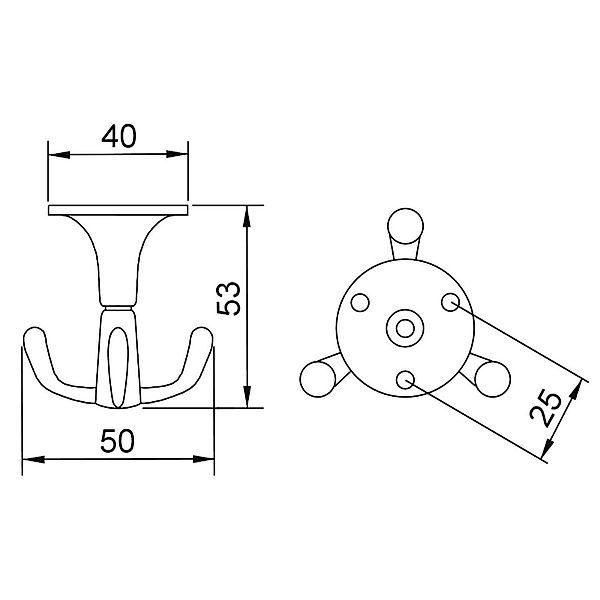 SO-TECH® Klapphaken Drehhaken TROMSO 53 x günstig online kaufen