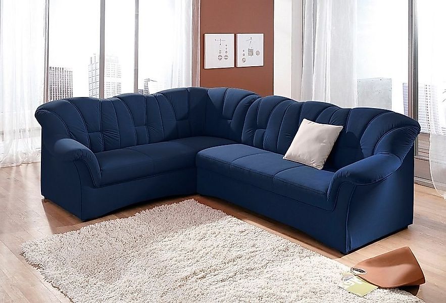 DOMO collection Ecksofa Papenburg B/T/H: 242/190/84 cm L-Form, wahlweise mi günstig online kaufen