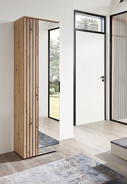 HBZ Garderobenschrank Volano in Eiche Artisan Dekor, BxHxT 57x195x38cm (1-S günstig online kaufen