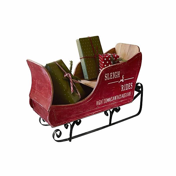 Mirabeau Weihnachtsfigur Deko-Schlitten Maélys rot/schwarz (kein günstig online kaufen