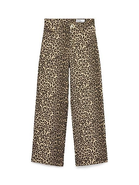 Vero Moda Bequeme Jeans VMTESSA HR WIDE STRETCH AOP JEANS N günstig online kaufen