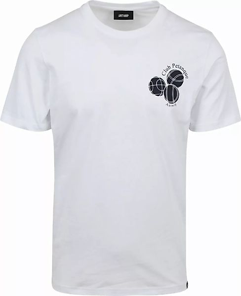 ANTWRP T-Shirt Club Petanque Weiß - Größe XL günstig online kaufen