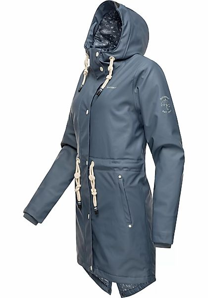 Navahoo Regenjacke "Flower of Ocean", mit Kapuze, Wasserdichter Damen Outdo günstig online kaufen